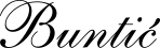 Winery Buntić Logo