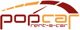 Pop Car Rent A Car Zadar Center And Airport Logo