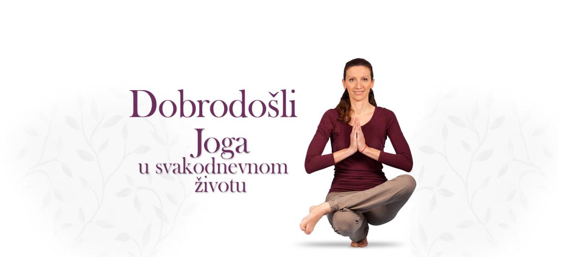 Joga u svakodnevnom životu Logo