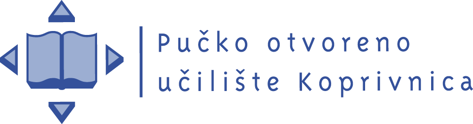 Pučko otvoreno učilište Koprivnica Logo