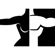 Fitnes klub Black & White Logo