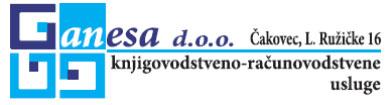 Ganesa d.o.o. Knjigovodstveni servis Logo