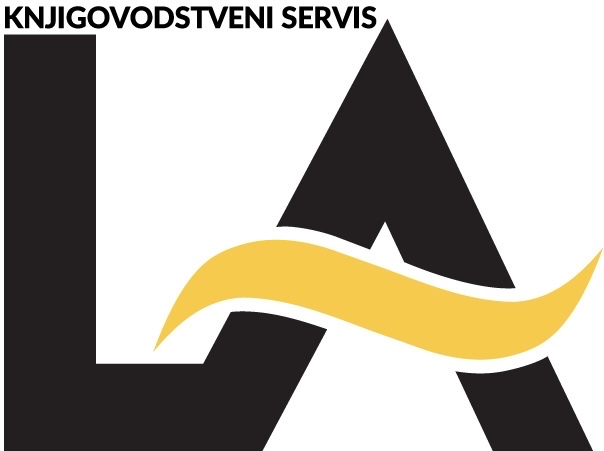 Knjigovodstvo LA d.o.o. Zadar Logo