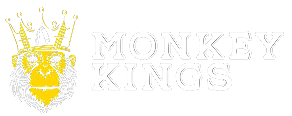 Monkey Kings Barbershop Logo