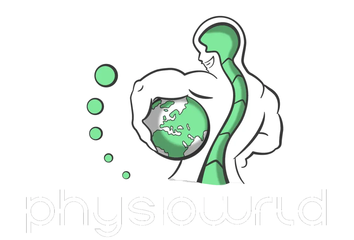 PHYSIOWRLD Fizikalna terapija i rehabilitacija Novi Beograd Logo