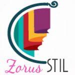 Salon zavesa Zorus Stil Logo
